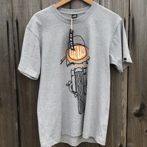 New DEUS T-shirt DMW41808H GRM